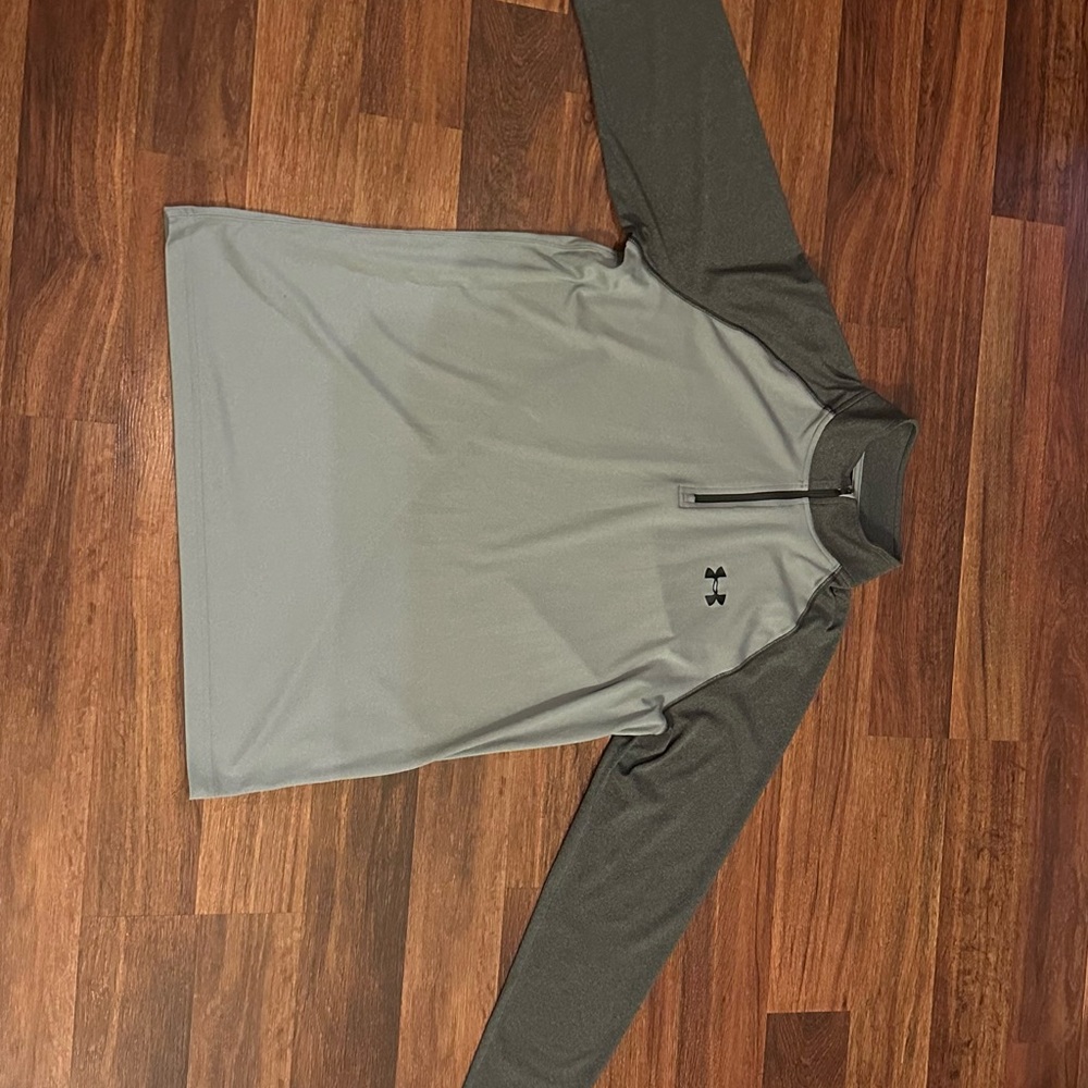 Under Armour Gray and Dark Gray Pullover
